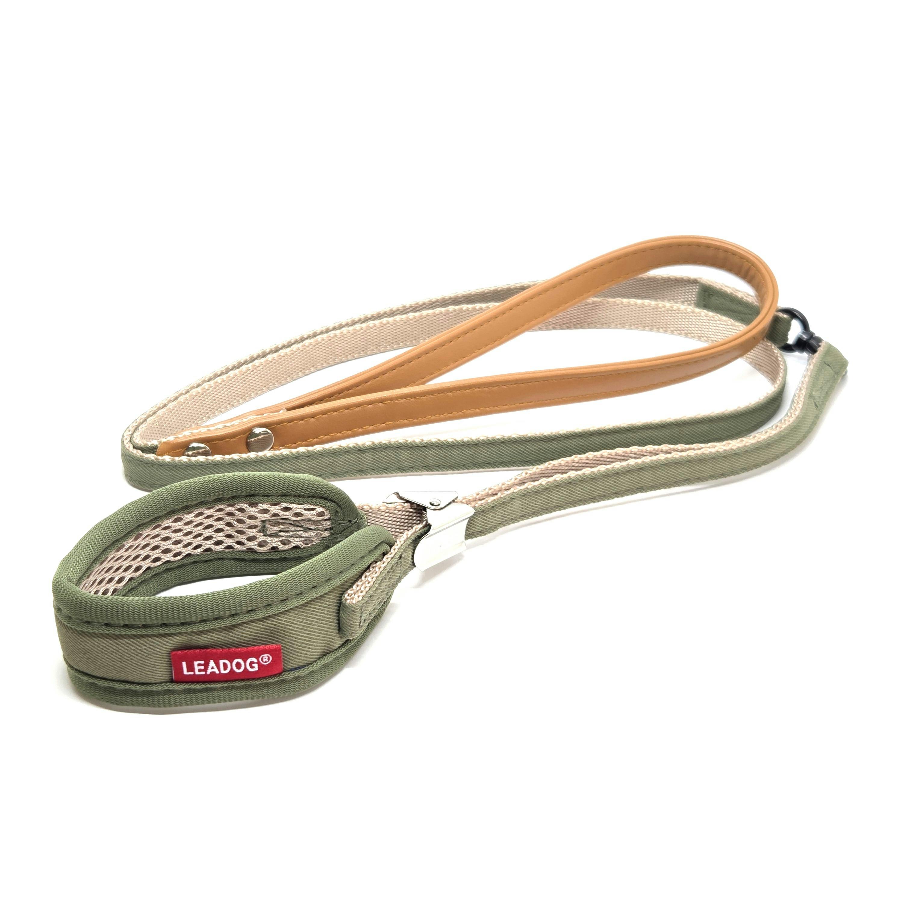 プレインカラーリードカーキS 犬 用品 引き紐 カーキ 1712469001【別送品】