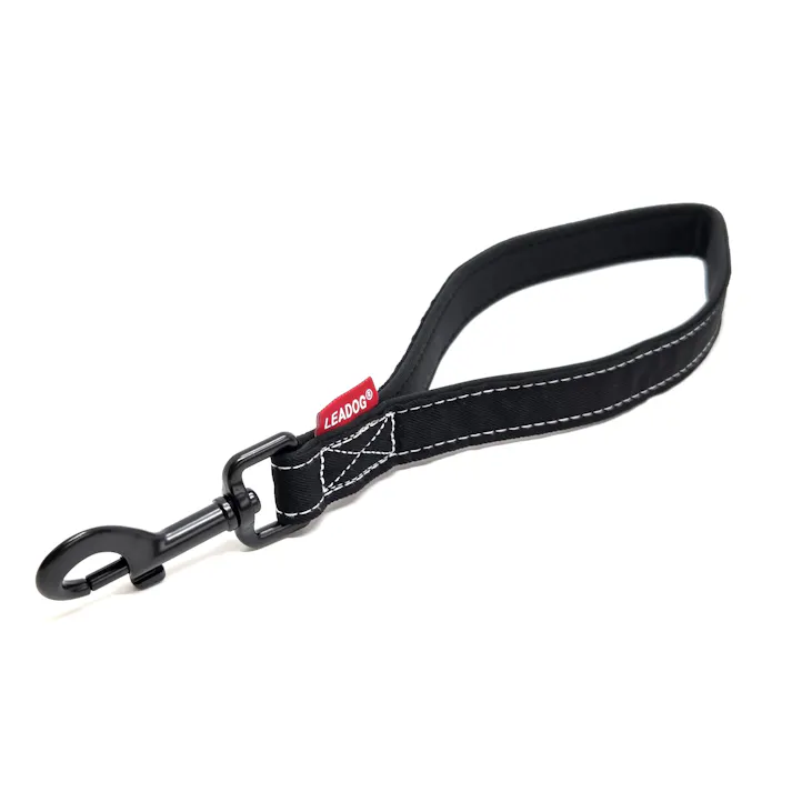 プレイン多頭引手元ブラックL 犬 用品 引き紐 ブラック 1712483001【別送品】