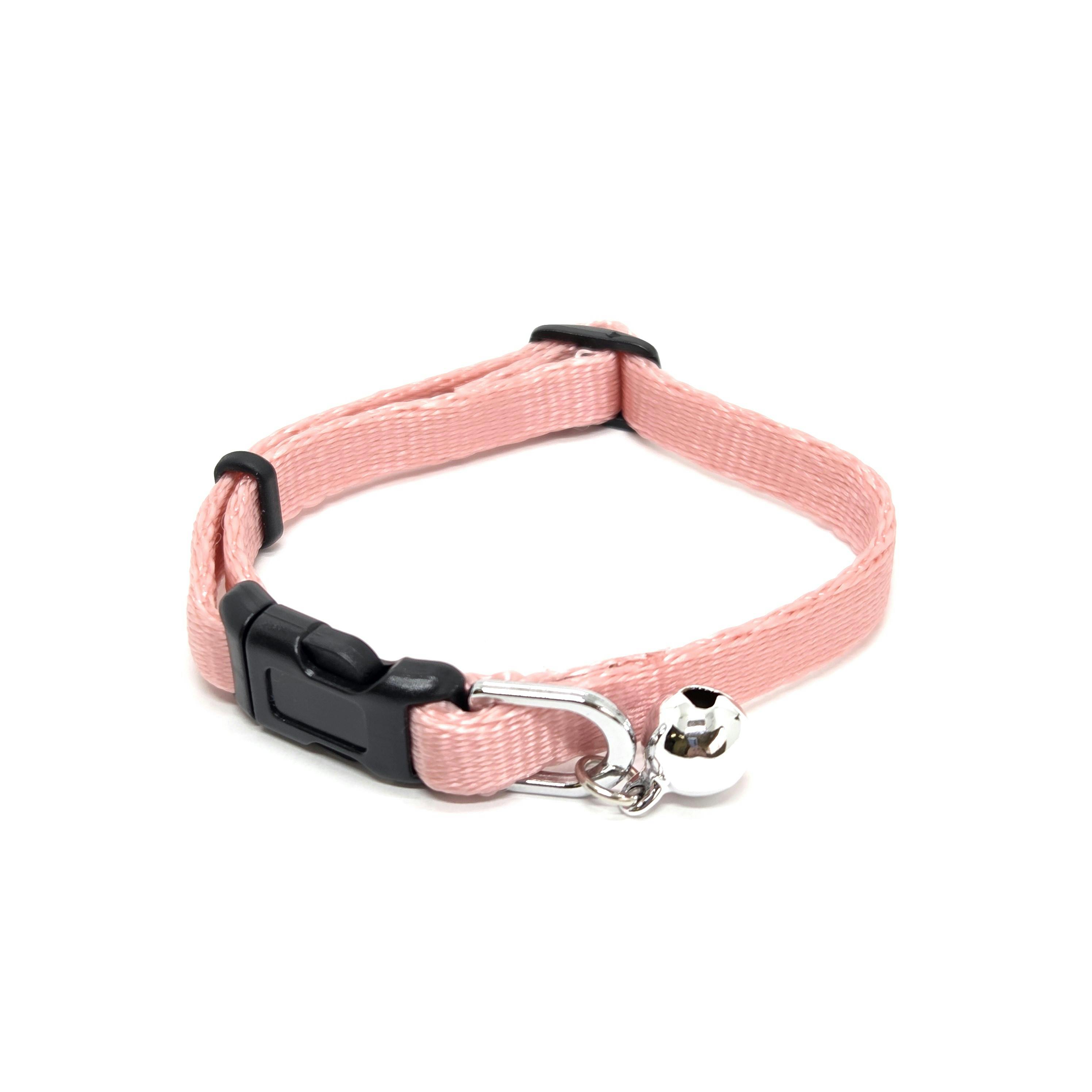 パステルパピーカラー鈴付きピンクP 犬 用品 首輪 ピンク 1712505001【別送品】