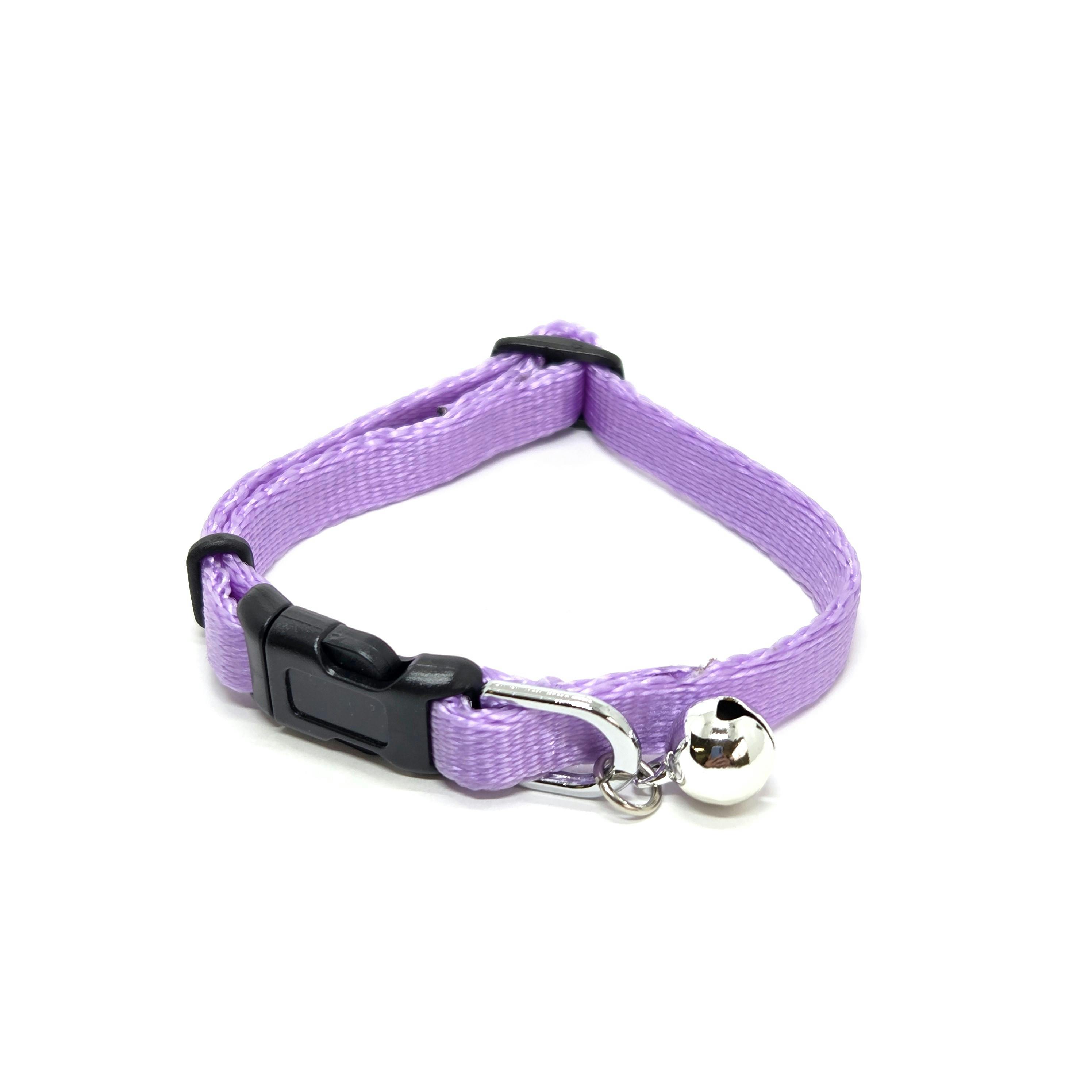 パステルパピーカラー鈴付きパープルP 犬 用品 首輪 パープル 1712509001【別送品】