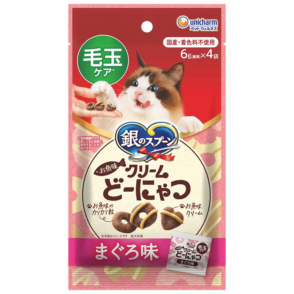 おやつどーにゃつ毛玉鮪24g 猫フード スナック 消化器ケア 3482927001 ドライタイプおやつ（猫）