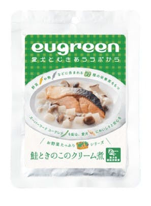 ユーグリーン 鮭ときのこクリーム煮 犬 フード ウェット 鮭ときのこクリーム煮 9430017001【別送品】
