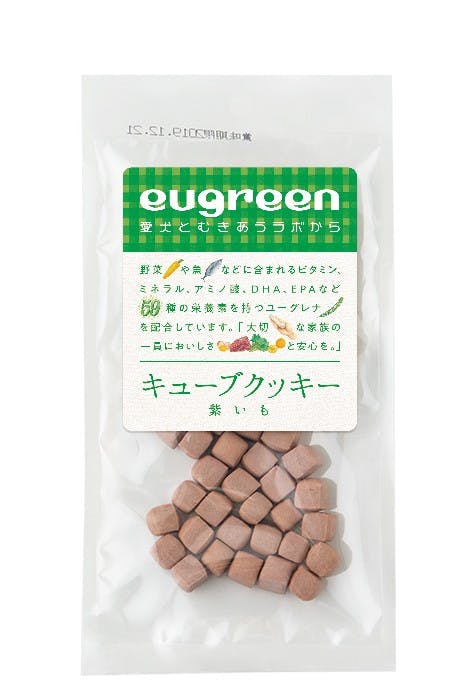ユーグリーン キューブクッキー紫いも 犬 フード スナック キューブクッキー紫いも 9430030001 犬用セミモイストフード