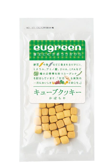 ユーグリーン キューブクッキーかぼちゃ 犬 フード スナック キューブクッキーかぼちゃ 9430031001 犬用セミモイストフード