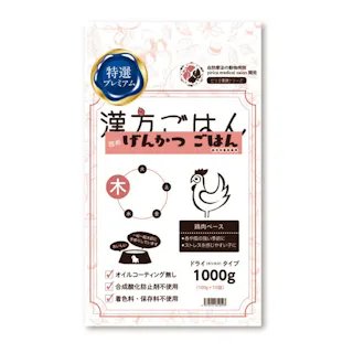 げんかつごはん ドライタイプ 木 1000g 食いつきサポート リラックスサポート 薬膳 9530008001【別送品】