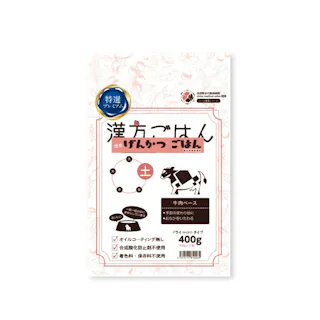 げんかつごはん ドライタイプ 土 400g 食いつきサポート 消化にやさしい 薬膳 9530013001【別送品】