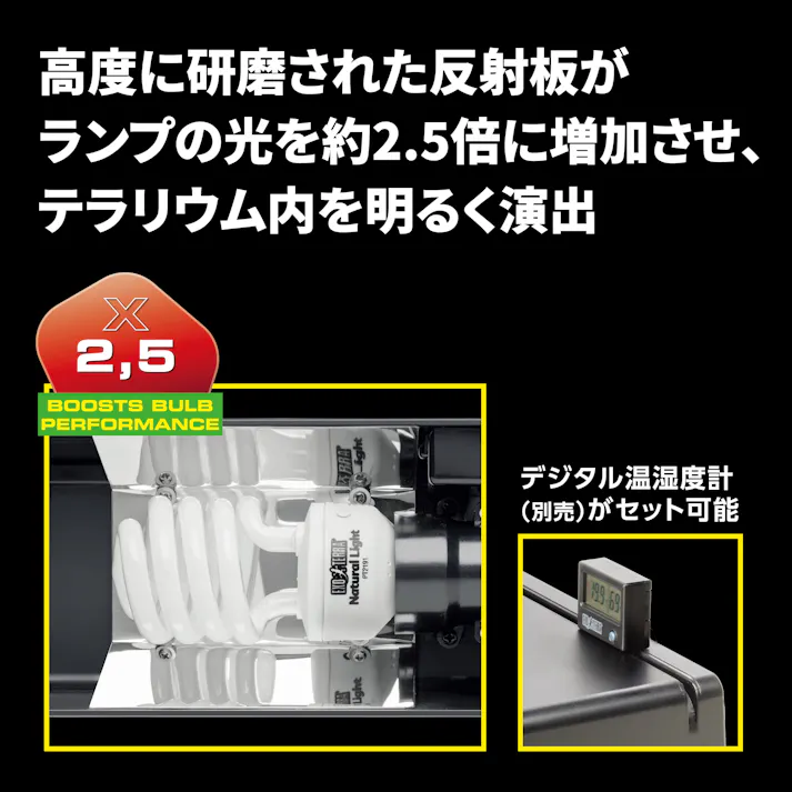 コンパクトトップ30N(1灯式) PT2225 exoterra ケージ ランプ 1744583001【別送品】