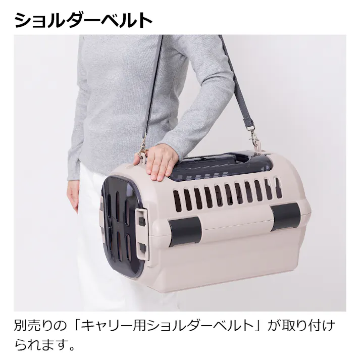 キャンピングキャリーファインR ダブルドアS GR Richell 小型犬 超小型犬 2801377001【別送品】
