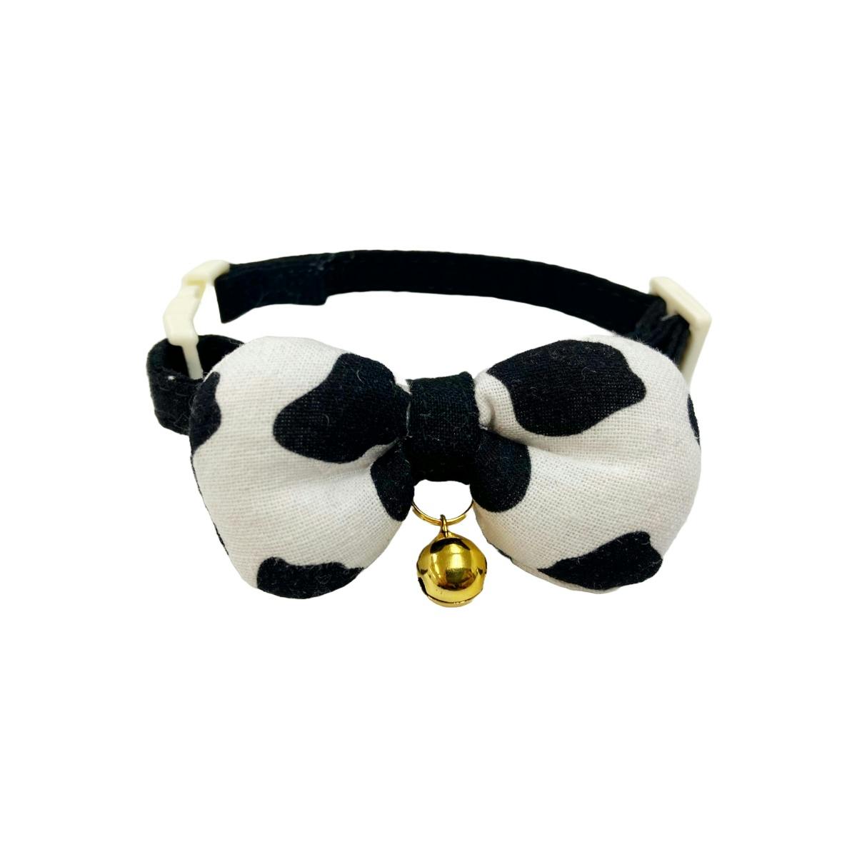マイスタープラスCATリボンカラー アニマルCOW 猫 首輪 リボン