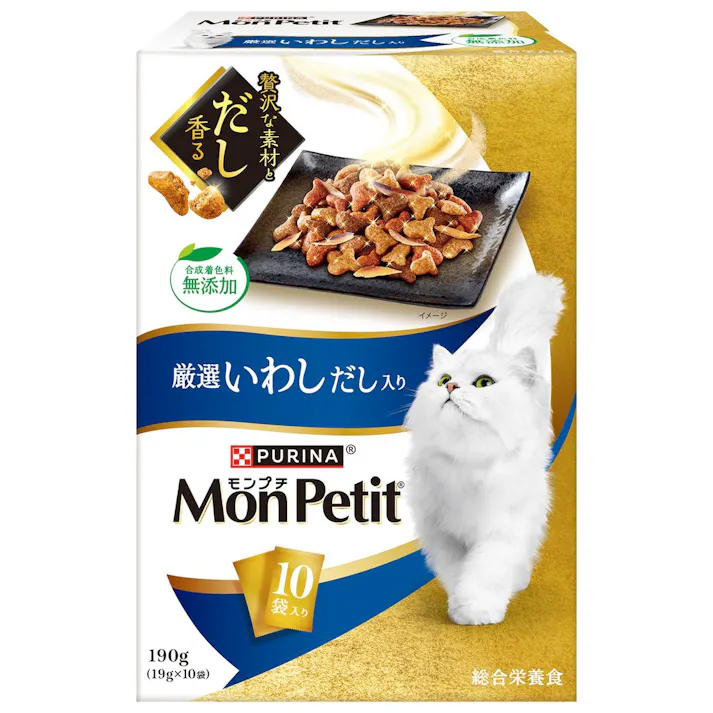 【ケース販売】モンプチ ドライボックス 厳選いわしだし入り 190g(1ケース12個入) 4902201218450 キャット 1061888012【別送品】