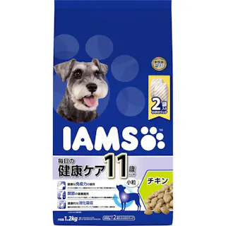 【ケース販売】アイムス 犬 11歳以上 チキン 小粒1.2kg(1ケース6個入) 4902397842422 ドッグフード 1080848006【別送品】