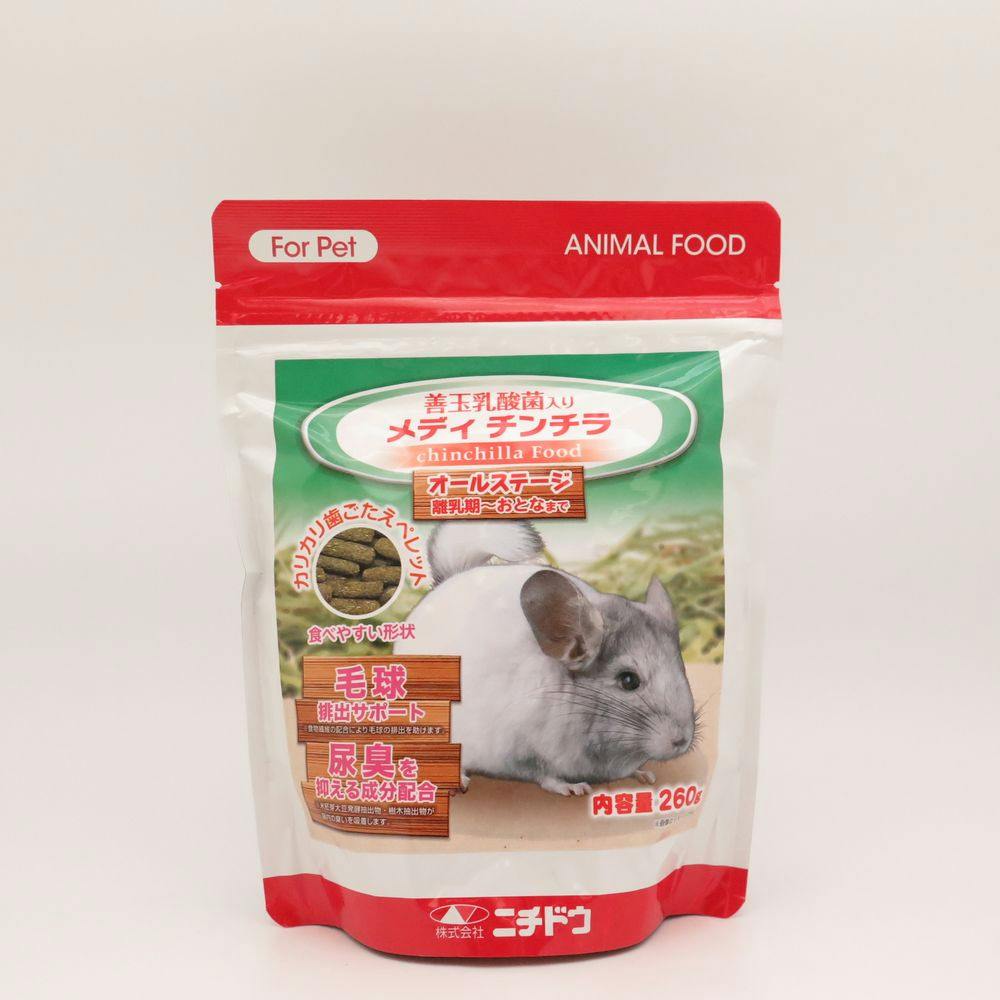 【ケース販売】メディ チンチラ 260g(1ケース36個入) 4975677041785 ペット用品 小動物 餌 2951640036【別送品】