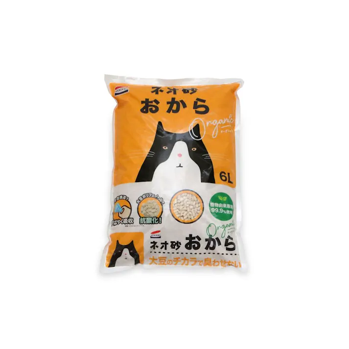 【ケース販売】ネオ 砂おからオーガニック6L(1ケース8個入) 4972316207854 3630304008【別送品】