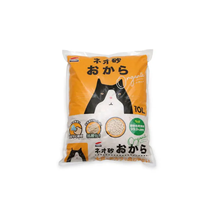 【ケース販売】ネオ 砂おからオーガニック10L(1ケース5個入) 4972316207861 3630305005【別送品】