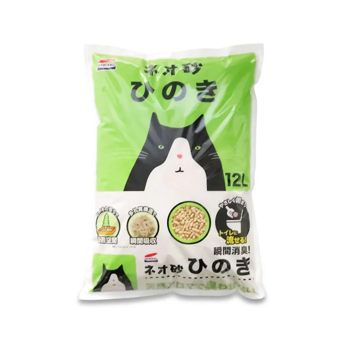 【ケース販売】ネオ 砂ヒノキ 12L(1ケース5個入) 4972316208493 3630338005【別送品】