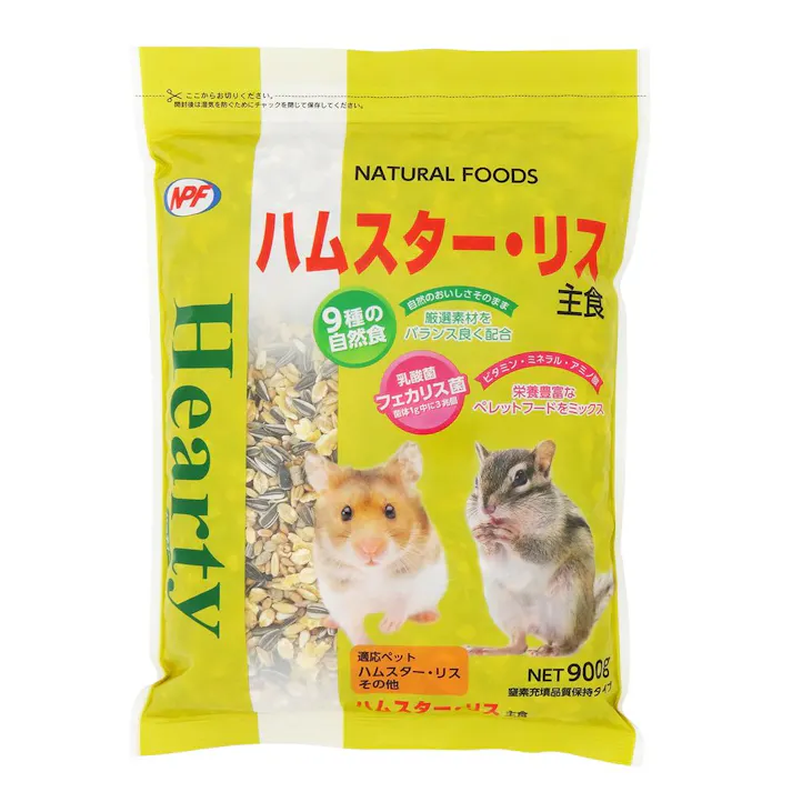 【ケース販売】ハーティー ハムスター リス900g(1ケース16個入) 4932804230757 ミックスフード 主食 4100553016【別送品】