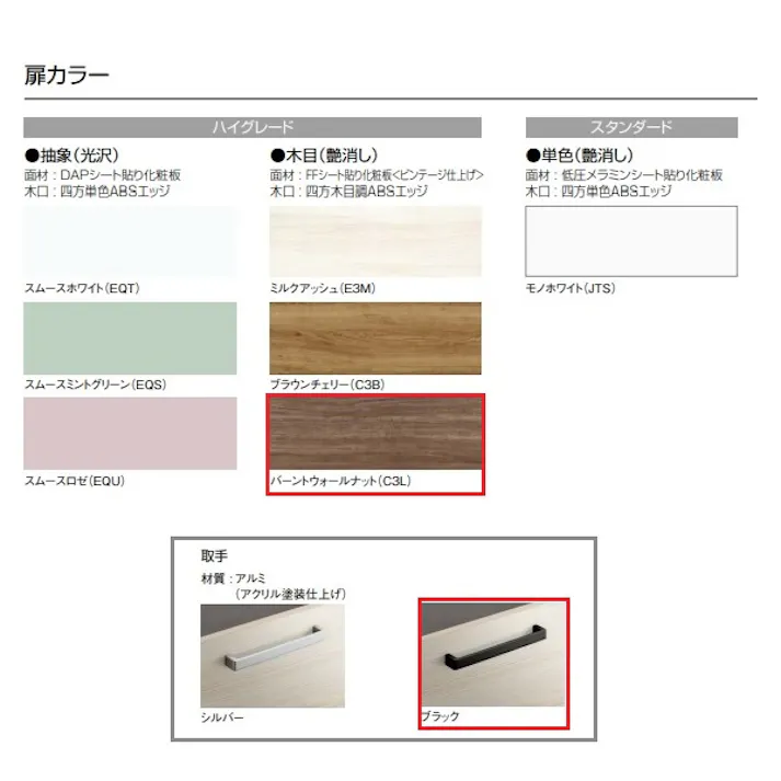 クリナップ 洗面化粧台 ファンシオ BNFH75KWTCWC3LBG+M-751NFNC 1面鏡高さ85cmオールスライド体重計収納付きタイプ(扉カラーバーントウォールナット+取手カラーブラック+寒冷地仕様)【別送品】