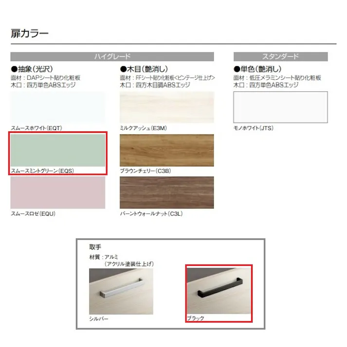 クリナップ 洗面化粧台 ファンシオ BNFL75FWTCWEQSBG+M-753NFNE 3面鏡高さ80cmオールスライドタイプ(扉カラースムースミントグリーン+取手カラーブラック+寒冷地仕様)【別送品】