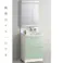 クリナップ 洗面化粧台 ファンシオ BNFL60KWTCWEQUSI+M-602NFNC 2面鏡高さ80cmオールスライド(体重計収納付き)タイプ(扉カラースムースロゼ+取手カラーシルバー+一般地仕様)【別送品】
