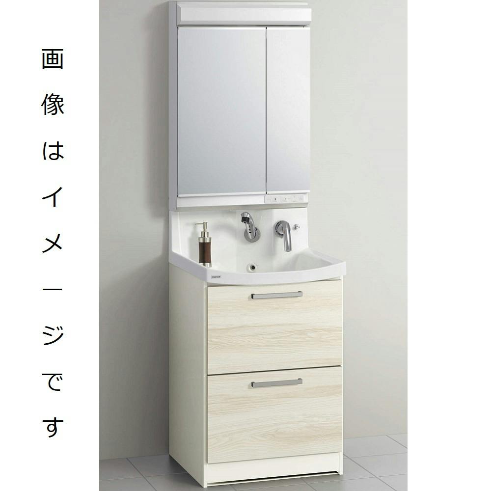 クリナップ 洗面化粧台 ファンシオ BNFL60FWTCWEQUBG+M-602NFNC 2面鏡