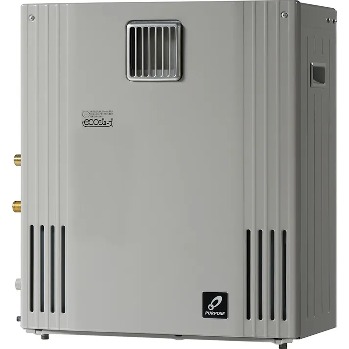 パーパス ガス給湯器 据置型 エコジョーズ オートタイプ おいだき付き 2つ穴タイプ 24号 プロパンガス用 標準リモコン GN-H2400AR-LPG【店舗取り寄せ】