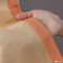カズマ 遮光無地ドレープカーテン マラコ2 オレンジ 100×200cm 2枚組 2級遮光 形状記憶 洗濯OK アジャスターフック付 タッセル付 BX10045K100200 4538565645894【別送品】