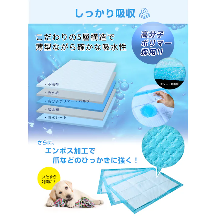 スリーアローズ テープ付きがうれしいペットシーツ レギュラー800枚 4580371939032 TA223-521-004【別送品】