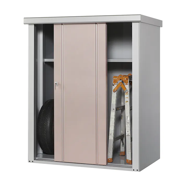 タカヤマ 小型収納庫 ローズ TJS-1215【別送品】