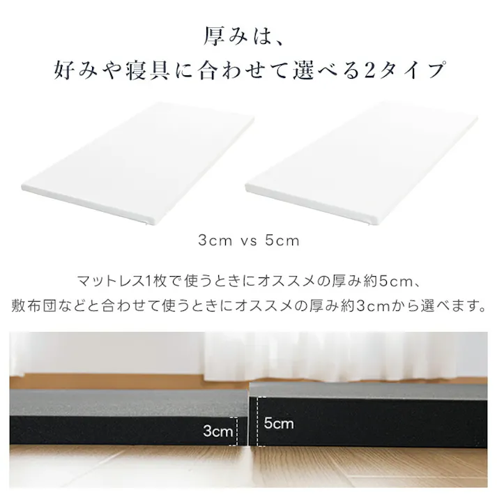 サンリビング 高反発マットレス 97×195×5cm グレー 寝具 布団 寝心地 マットレス 高反発 986115-GY【別送品】