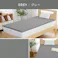 サンリビング 高反発マットレス 97×195×5cm グレー 寝具 布団 寝心地 マットレス 高反発 986115-GY【別送品】