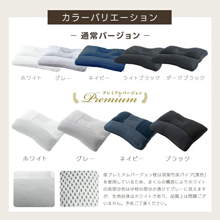 サンリビング FUWAWA ストレートネック枕 通常バージョン ダークブラック 寝具 枕 まくら ストレートネック 987101-DK【別送品】