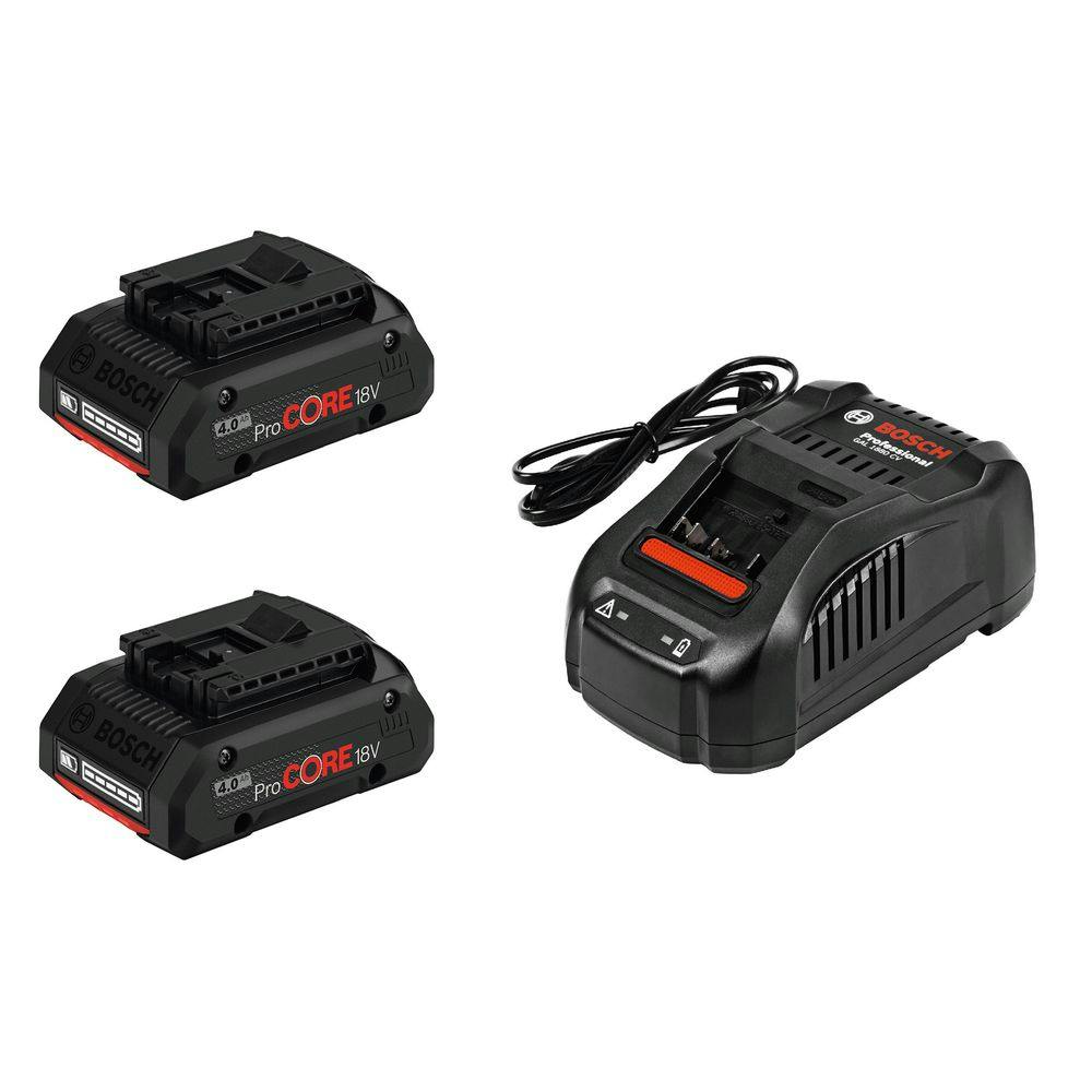 BOSCH 18Vバッテリー充電器セット PROCORE18V4S2 充電池 BOSCH 18Vバッテリー充電器セット PROCORE18V4S2 充電池