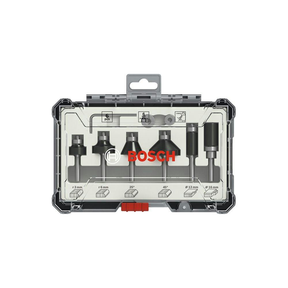 BOSCH ルーター・トリマービットミックス6P 2607017468 トリマー・ルーター・電気カンナ BOSCH ルーター・トリマービットミックス6P 2607017468 トリマー・ルーター・電気カンナ