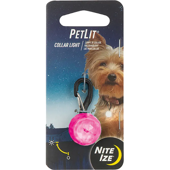 NITE IZE ペットリット ジュエルピンク NI02474 散歩 安全 お散歩用品 光る 0094664024748【別送品】
