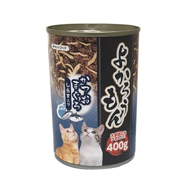  ペッツバリュー よかろうもん   かつおまぐろ しらす入り400g キャットフード (カンヅメ) 4522171411233【別送品】