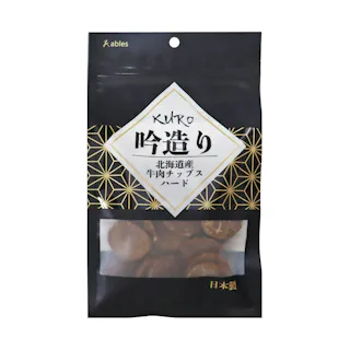 KURO 吟造り 北海道産牛肉チップハード50g フード おやつ ご褒美用 4580674131133【別送品】