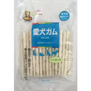 愛犬ガム ホワイト棒 30本 おやつ(犬・猫) ご褒美用 4970628903754【別送品】