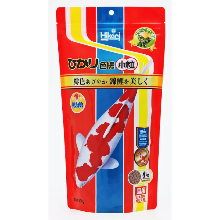 ひかり 色揚小粒300g 魚用品 錦鯉 鯉 色揚げ 4971618022318【別送品】