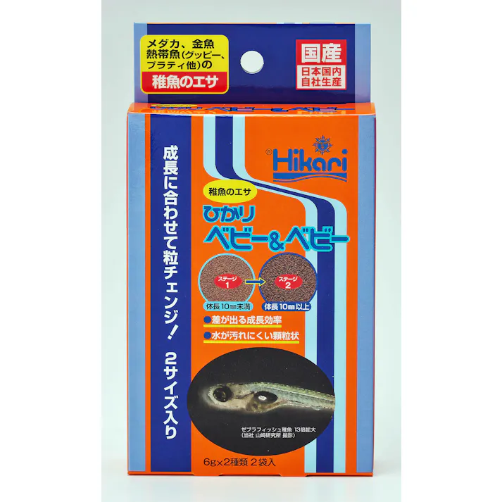 キョーリン ひかり ベビー&ベビー6g×2種類 魚用品 4971618201058 【別送品】