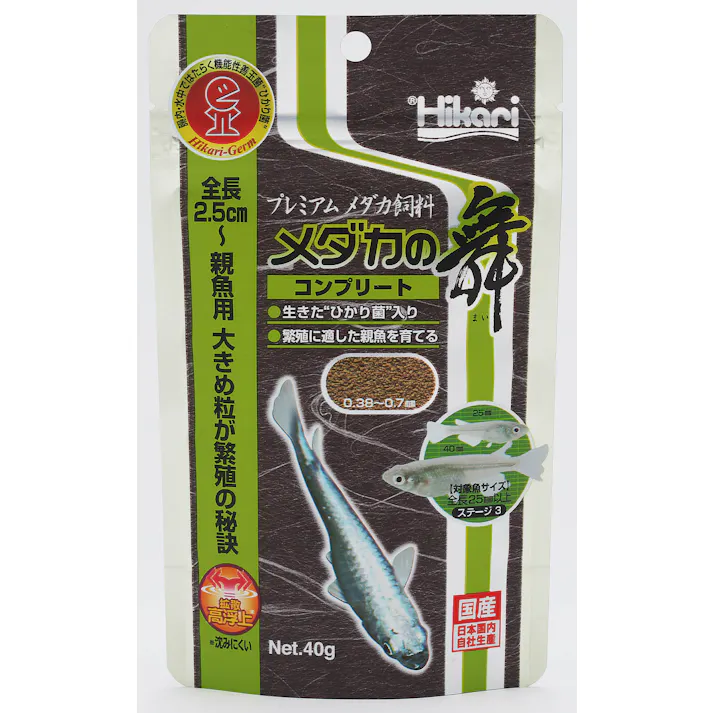 キョーリン ひかりメダカの舞コンプリート40g 魚用品 4971618204318 【別送品】