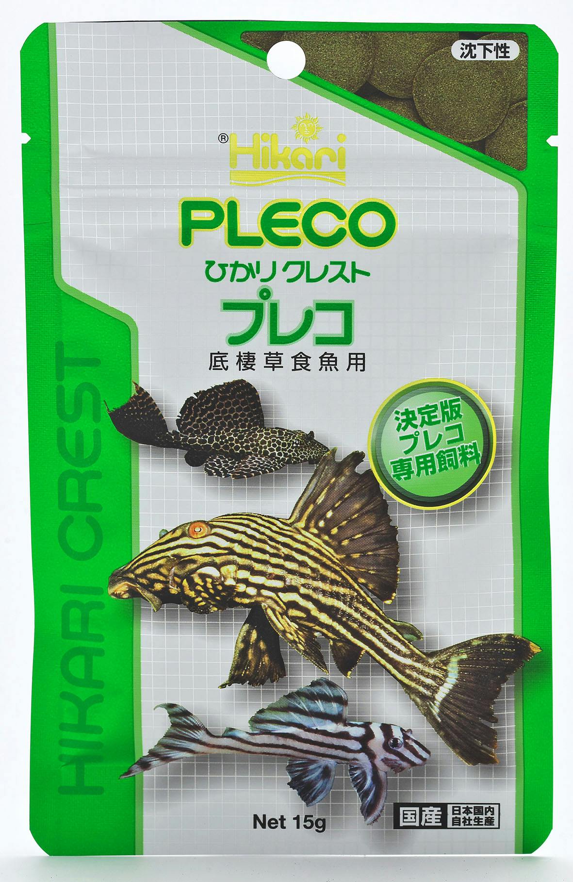 キョーリン ひかり クレストプレコ15g 魚用品 4971618282019 熱帯魚のえさ キョーリン ひかり クレストプレコ15g 魚用品 4971618282019 熱帯魚のえさ
