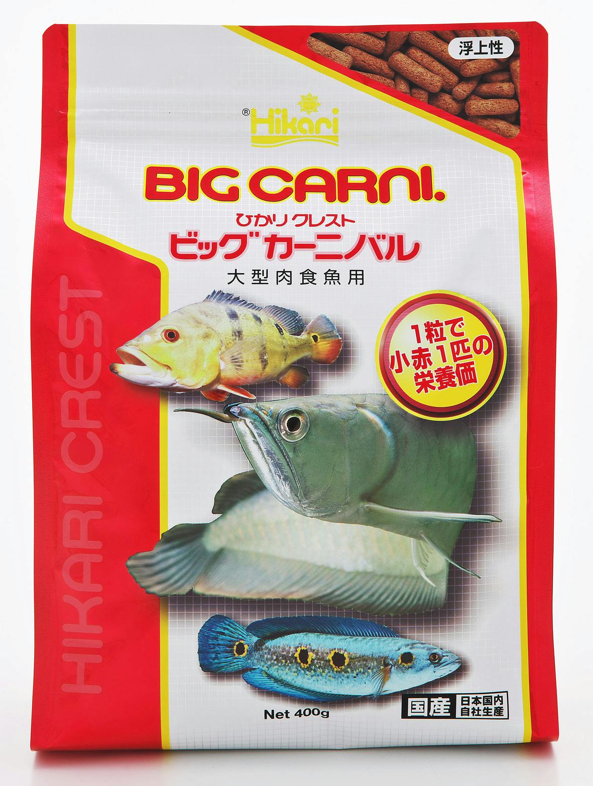 キョーリン ひかり クレストビッグカーニバル400g 魚用品 4971618284372 【別送品】 | 水中生物用品・水槽用品 通販 |  ホームセンターのカインズ