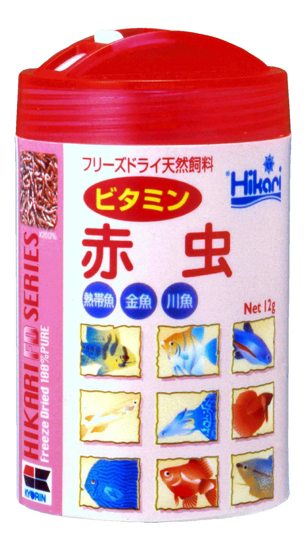 ｷｮｰﾘﾝ ひかり FDﾋﾞﾀﾐﾝ赤虫12g 魚用品 4971618332004 【別送品】 | 水中