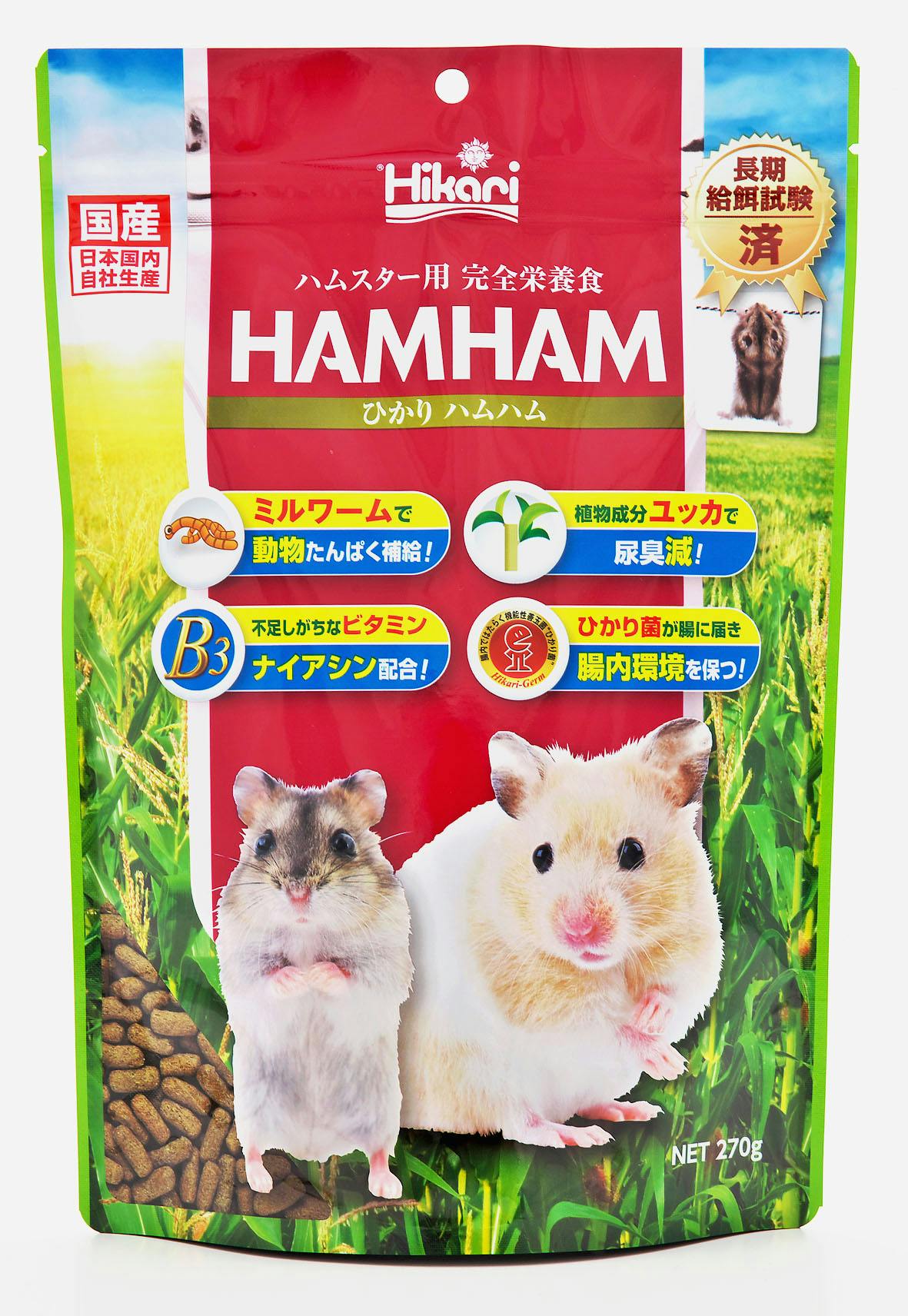 ｷｮｰﾘﾝ ひかり ﾊﾑﾊﾑ270g 鳥・小動物 4971618729521 【別送品】 | ペット用品（小動物・鳥・亀・爬虫類） 通販 |  ホームセンターのカインズ