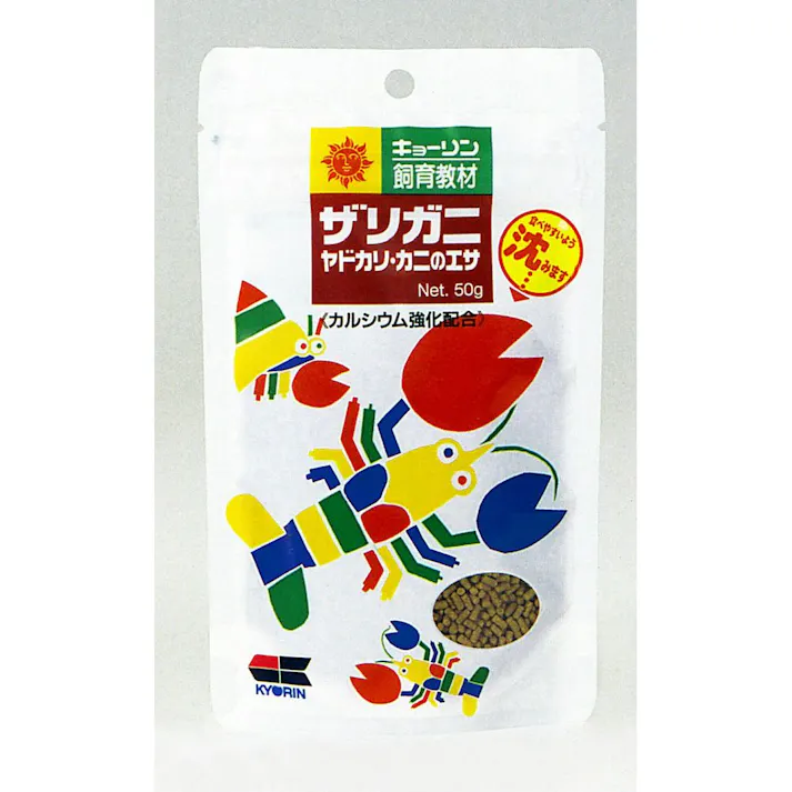 ひかり ザリガニのエサ50g 魚用品 ヤドカリ カニ 4971618829092【別送品】