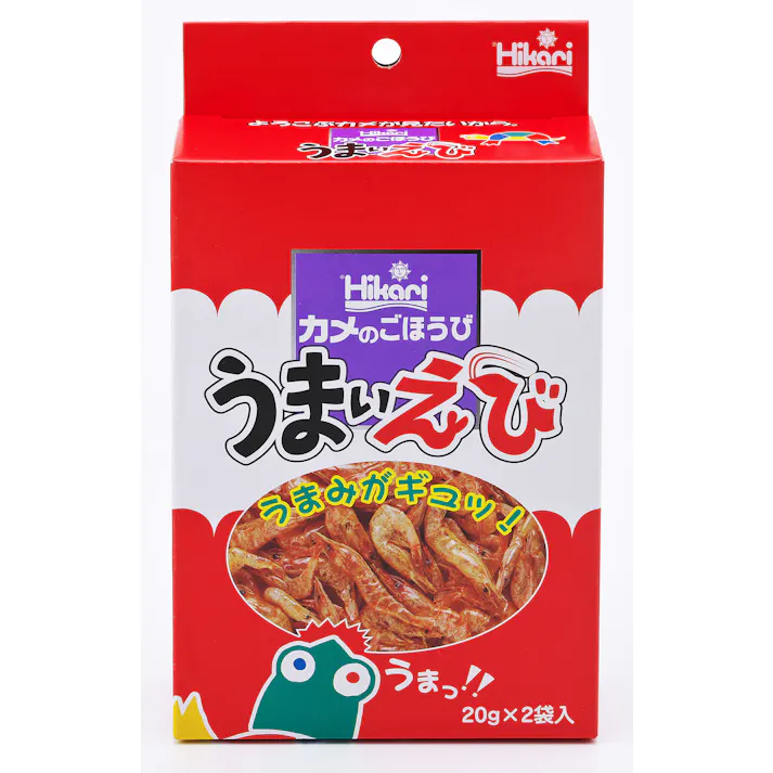 キョーリン ひかりカメのごほうびうまいえび20g×2袋入 魚用品 4971618868114 【別送品】