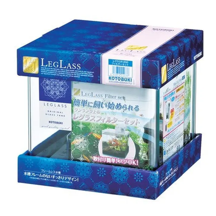 レグラスR-200フィルターセット 魚用品 フレームレス 空水槽 4972814012738【別送品】
