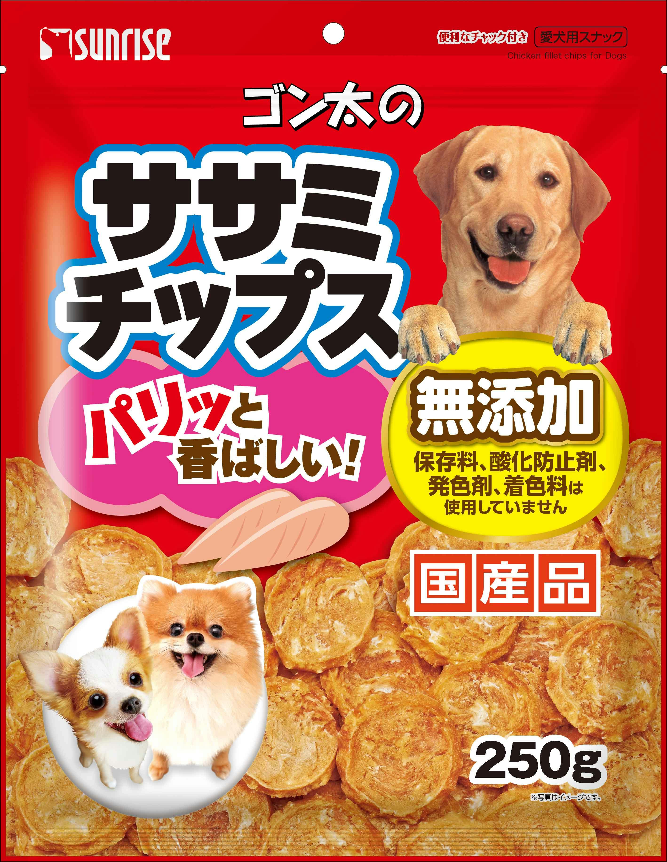 ﾏﾙｶﾝ ｻﾝﾗｲｽﾞ ｺﾞﾝ太のｻｻﾐﾁｯﾌﾟｽ 250g おやつ(犬・猫) 4973321933868 SSC