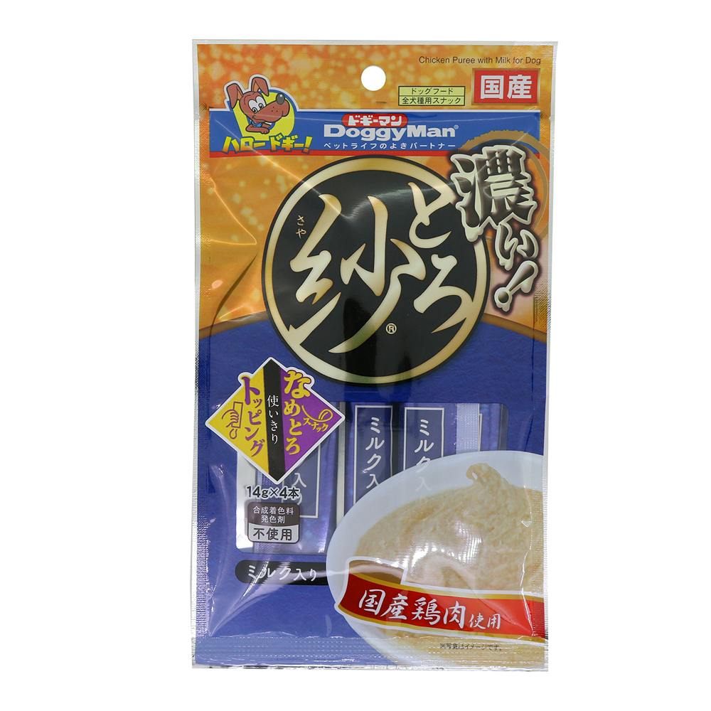ドギーマンハヤシ とろ紗 ミルク入り14g×4本 おやつ(犬・猫) 4976555823622 ふりかけ・その他おやつ ドギーマンハヤシ とろ紗 ミルク入り14g×4本 おやつ(犬・猫) 4976555823622 ふりかけ・その他おやつ