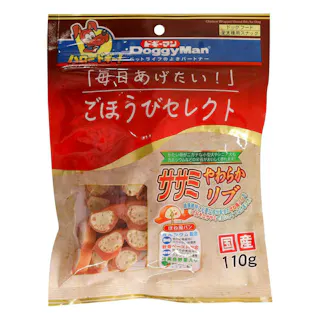 ごほうびセレクト ササミやわらかリブ 110g おやつ(犬・猫) ご褒美用 4976555825770【別送品】